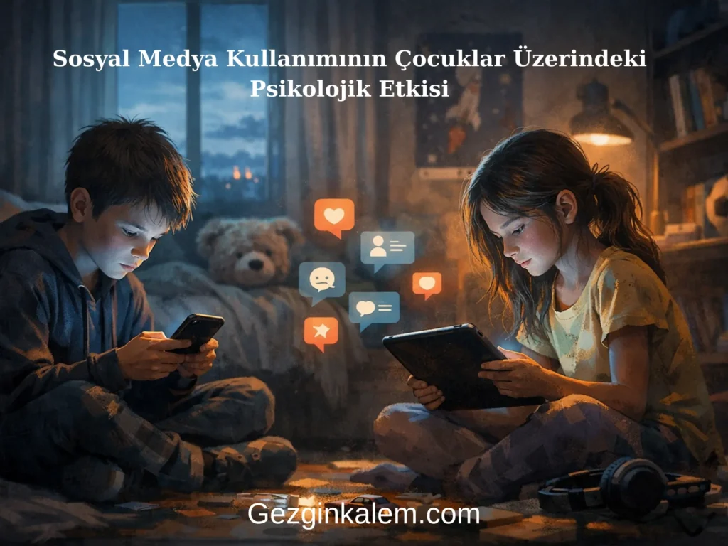 Sosyal Medya Kullanımının Çocuklar Üzerindeki Psikolojik Etkileri